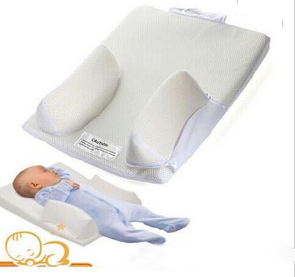 High quality Wholesale-Baby Infant Pillow Sleep Fixed Positioner System Prevent Flat Head Ultimate Vent free shipping