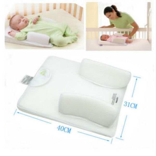 Baby Pillow Infant Anti Roll Pillow Sleep Fixed Positioner 0-6months Newborn Sleeping Nursing System Prevent Flat Head Cushion Ultimate Vent