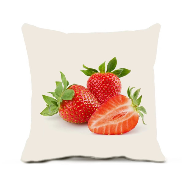 Throw Pillows Covers Cushion Case 18 X 18 Inches Pack Of 1 Delicious Fruit No Pillow Core Insert