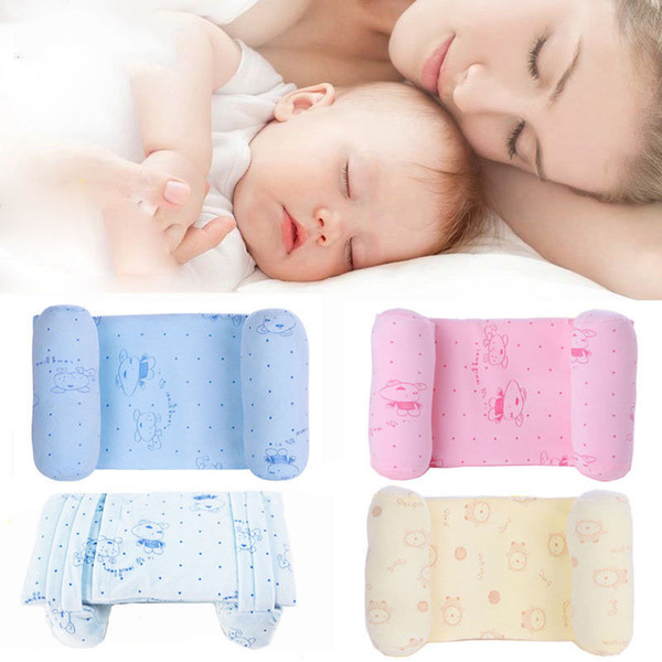 Newborn head positioner prevent flat pillow travel anti-roll baby pillow Anti-static