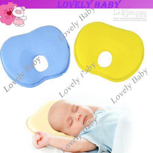 Wholesale - Lovely Newborn Toddler Safe Anti Roll Baby Infant Pillow Sleep Head Positioner Preventing Flat Head