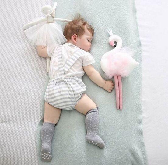 Hot INS Swan Flamingo Sharp Doll Stuffed Baby Toys Baby Bed Decoration Pillow For Baby Gift