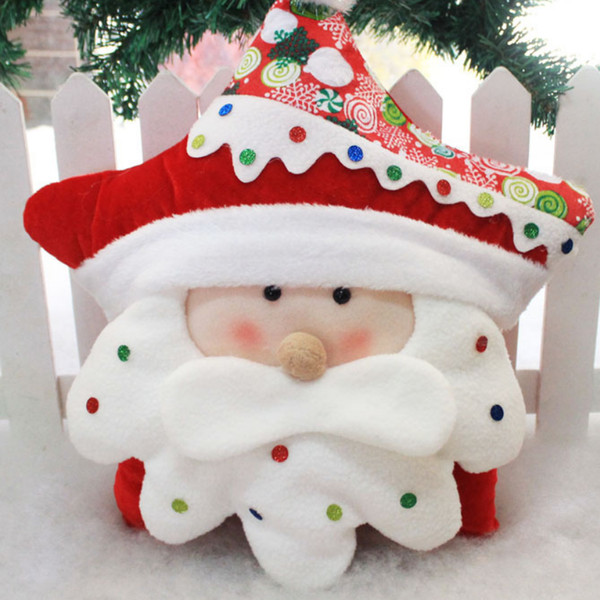 New Christmas five-pointed star pillow Christmas day decorations daily necessities newborn pillow