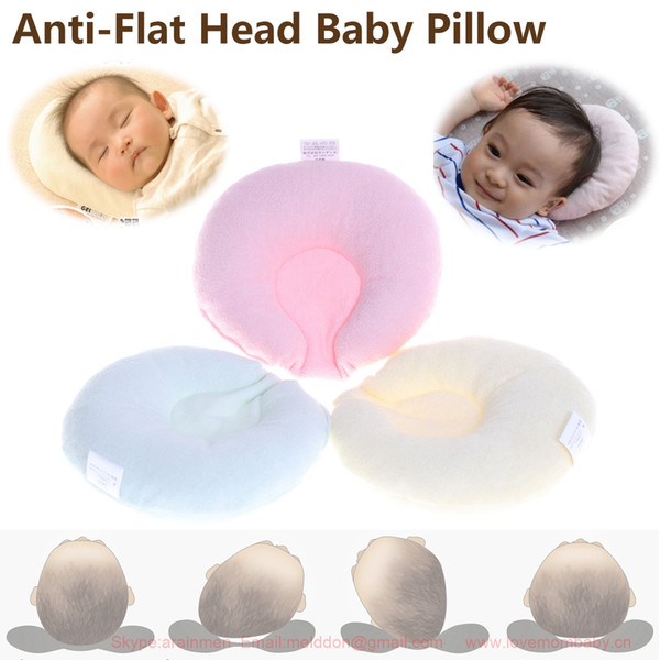 Sandexica Newborn Infant Baby Pillow Support Cushion Anti-Flat Head Soft Cotton