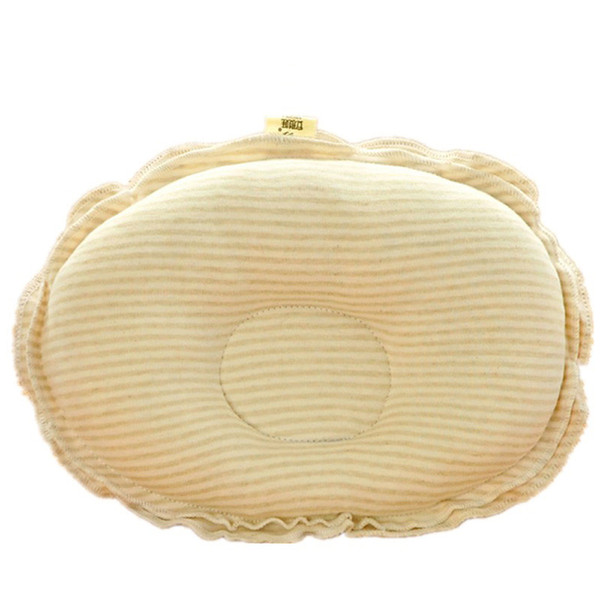 Newborn Baby infant Pillow Head Support Organic Cotton Cushion