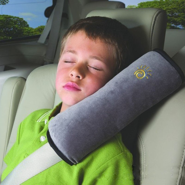 Baby Pillow Car Safety Belt & Seat Sleep Positioner Protect Shoulder Pad Adjust Vehicle Seat Cushion for Kids Baby Playpens