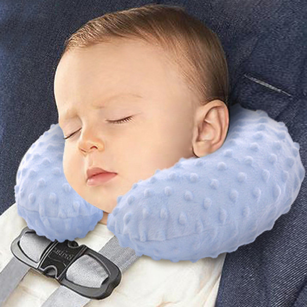 Inflatable U Shape Pillow for Travel inflatable Neck Pillow Travel Accessories Baby Kids Pillows for Sleep