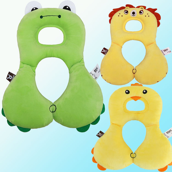 1-4 Years Old Infant U-shape Neck Pillow Neck Protection Pillow Infants U Shaped Animal Designs Cotton Neck U Pillow