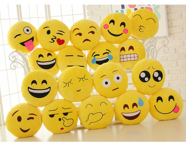 Cute Emoji Pillow Plush Pillow Smiley Emoticon Cushion Poop Stuffed Plush Toys Decorative Pillows Christmas Gift for Kids