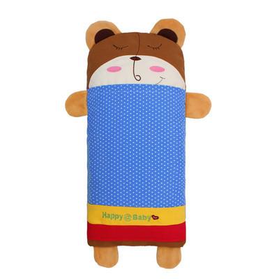 Children's Single Cotton Rectangular Cartoon Animal Bear Baby Pearl Cotton Pillow 20*40 Small Type Cute Pillow