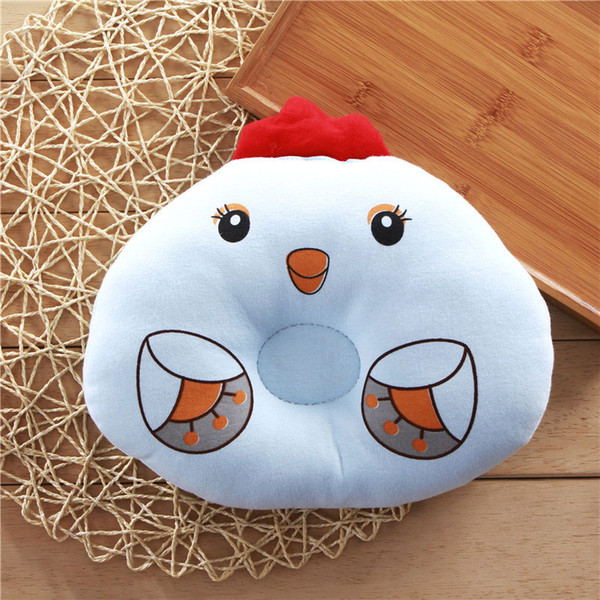 100% cutton Pillow 0-12 Months Infant Sleeping Neck Protection pillow cute baby pillow Chicken dolphin Toddler prevent sidelong of the head