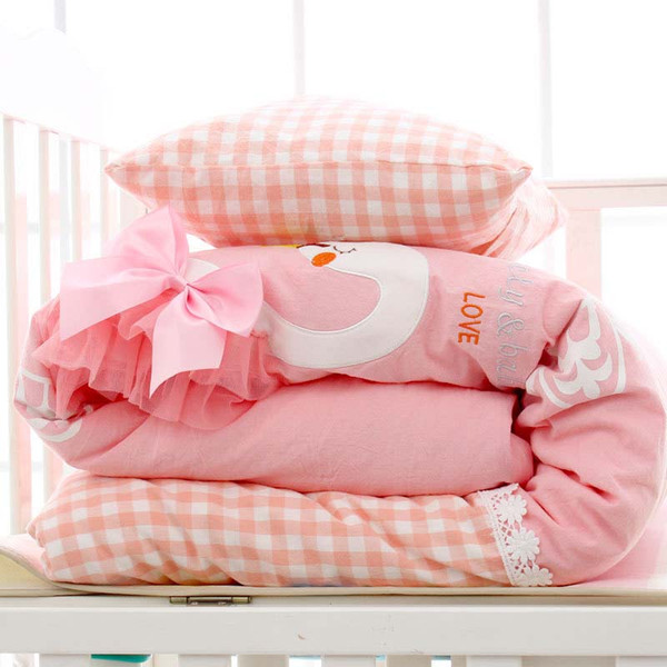 Cotton Soft Kids Bed Spread Baby Comforter Toddler Bedding Quilt Infant Blanket for Newborn Crib Swaddle Cover Autumn Winter