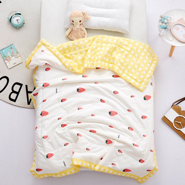 Summer quilt delicate Quilts twin full queen Blankets luxury good quality Bed Cover Children Adults duvet soft Comforters #sw SH190917