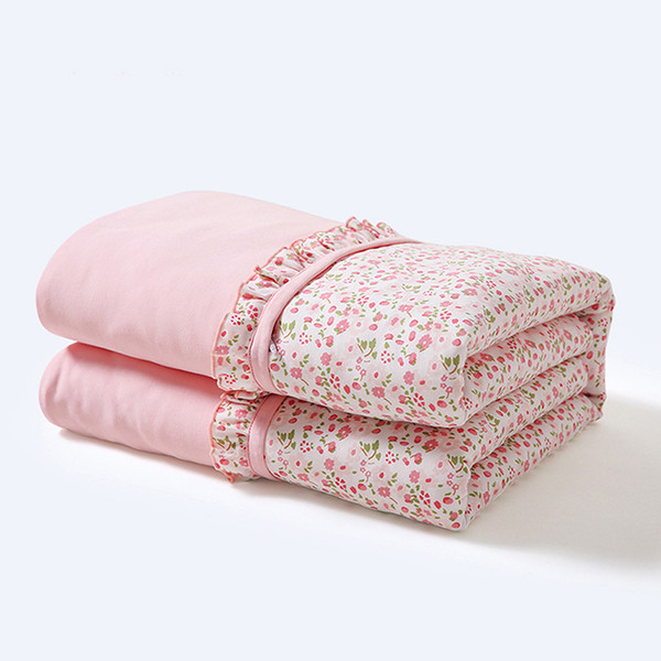 Cotton Newborn Baby Quilt Sleeping Blanket, Thick Warm Autumn And Winter Blanket, Comfortable Baby Bedding Series