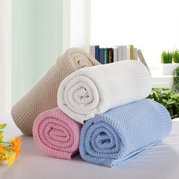 Newborn Baby Blanket Cotton Toddler Bedding Quilt Newborn Swaddle Wrap