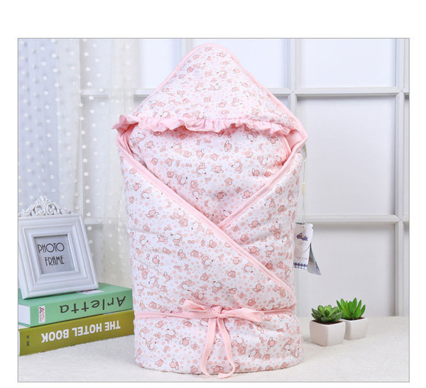 0-12 Months Autumn Baby quilt Envelope For Newborn Baby Winter Swaddle Blanket Wrap cocoon Sleeping Bags cotton Baby Bedding