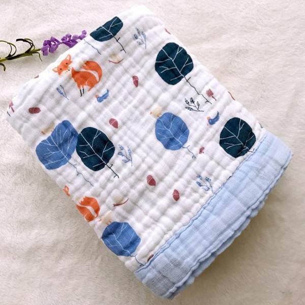 Cotton Baby Blanket Toddler Bedding Quilt Newborn Swaddle Wrap 0-4 Years