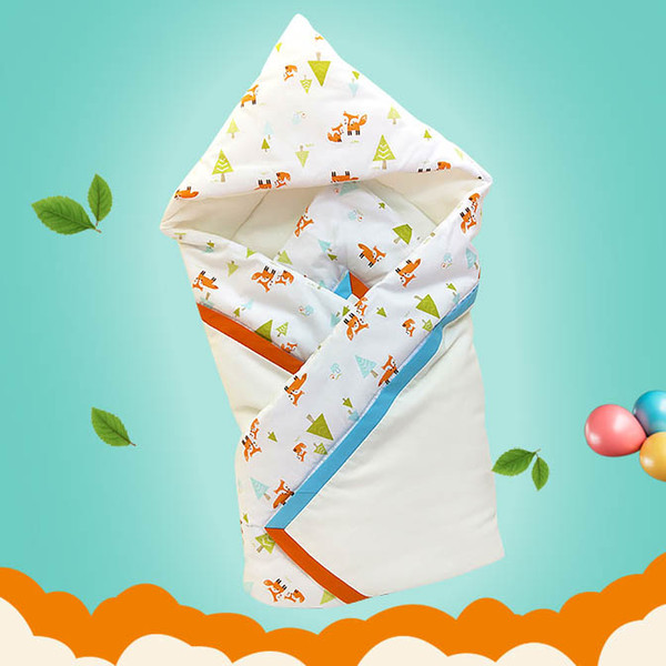 baby quilt swaddle blanket cotton newborn infant baby used 105cm*105cm