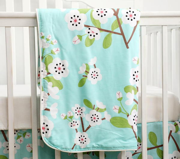 Boho Baby Blanket Baby Newborn Swaddle Wrap Crib Comforter Quilt 34*42 inches(Kapok)