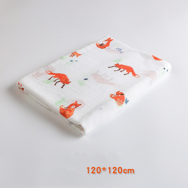 Printed Deer Kids Twill Cotton Fabric,Patchwork Cloth,Sewing Quilting Fat Quarters Material For Baby&Child Muslin Blankets