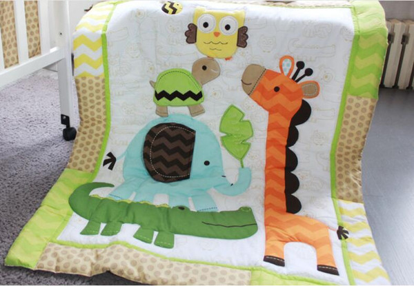 2019 Fashion Baby Quilt cotton 1Pcs Boy Girl Patterns Size 84*107cm Crib bedding set for infant Baby bedding set fine Quilt