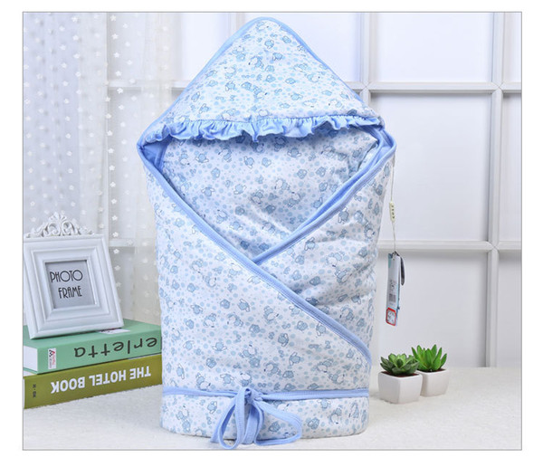 0-12 Months Autumn Baby quilt Envelope For Newborn Baby Winter Swaddle Blanket Wrap Cute Sleeping Bags 100%cotton Bedding