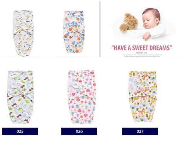 2018 Hot Sale Summer Baby Sleeping bags baby sleepsacks wraps Infant Baby Swaddling Sleep Bag Infant Cotton Wrap Bags