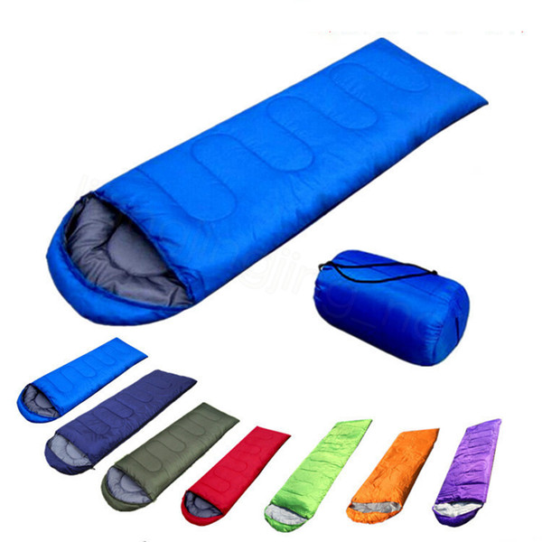 Outdoor Sleeping Bags Warming Single Sleeping Bag Casual Blankets Envelope Camping Travel Hiking Blankets Sleeping Bag 700g FFA3508