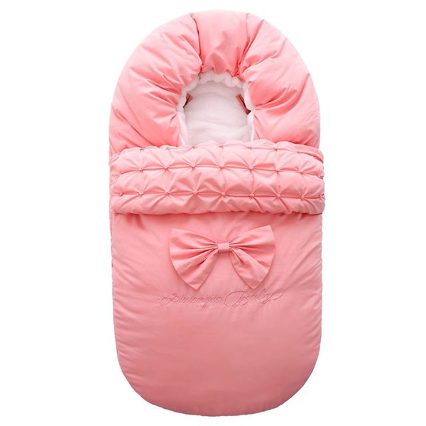 Autumn and winter models newborn cotton hugs sleeping bag thickening infants and children's anti-kicking out of the clothing blanket