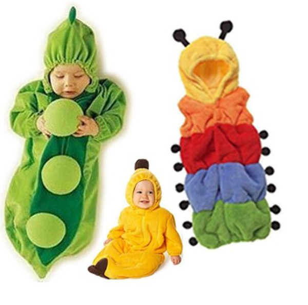 hot sale Baby sleeping bag caterpillar/pea/banana in sleeping bags sack 1/2/3 Layers for choices