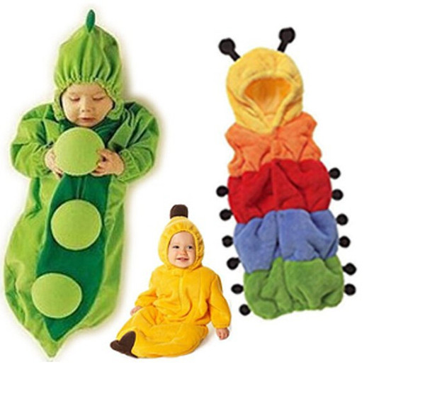 2017 hot sale Baby sleeping bag caterpillar pea Pumpkin sleeping bags wholesale free shipping DHL