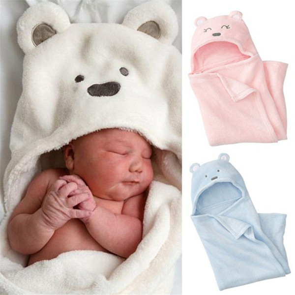 New Coral Velvet Cartoon Newborn Baby Sleeping Bag Baby Boys Sleep Sack Infant Swaddle Blanket Soft Flannel Girl Sleepsacks