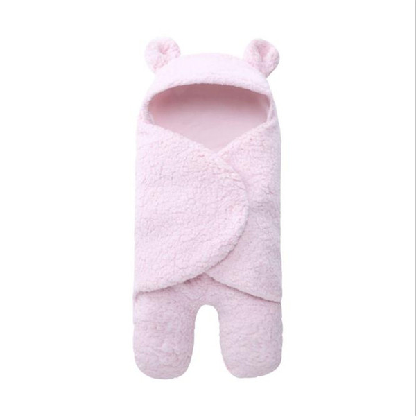 Baby Warm Sleeping Bag Flannel Newborn Blanket Swaddle Toddler Sleep Clothes Cute Soft 3d Design For Bed Stroller