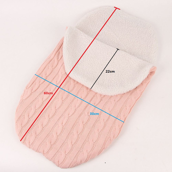 Cheap Sleepsacks Infant Baby Nest Swaddle Sleeping Bag Cute Soft Sleep Sack Stroller Wrap Envelope For Newborns Footmuff Baby Sleeping Bags