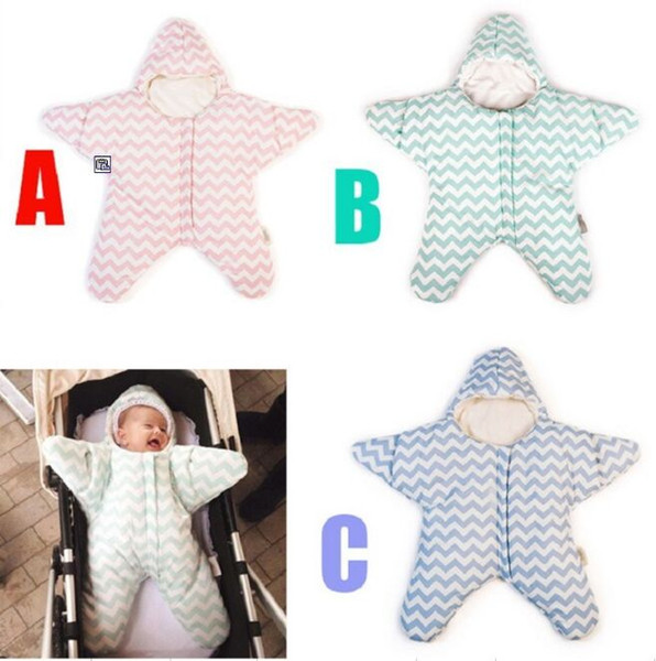 baby sleeping bag baby sleeping bag starfish winter newborn prams bed swaddle blanket wrap cartoon bedding