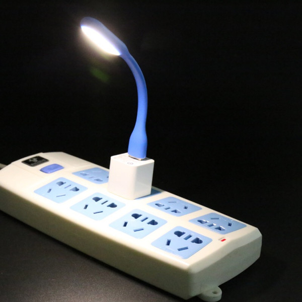 Min.10pcs LED Lamp USB Plug Night Light Equipment Adjustable Angle Compatible With Computer Power Bank USB Adaptor