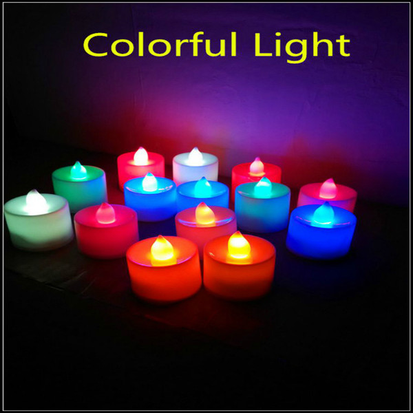 3.5*4.5 cm LED Tealight Tea Candles Flameless Light Battery Operated Wedding Birthday Party Christmas Decoration 30SET