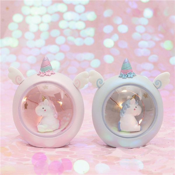 Unicorn LED Night Light For Children Baby Kids Bedside Lamp children Toy Animal Bedroom Decor Lighting birthday gift