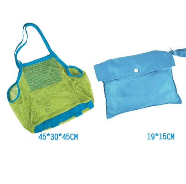 45*30*45cm baby beach mesh storage bags Sand Away Baby Beach Shell handbag portable children beach sand tool Storage bags