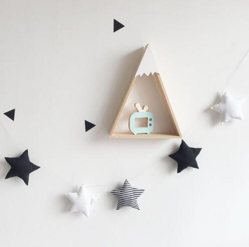 Nordic Felt Cloud Garland Party Banner Kids Room Nursery Hanging Wall Decor Christmas Best Gifts Baby Shower Bunting Ornament