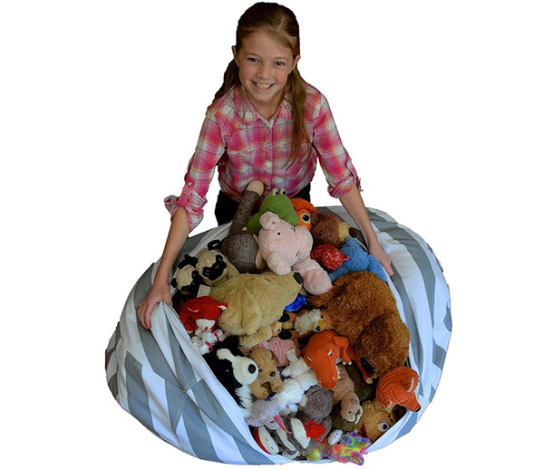 43 Colors Kids Room Storage Bean Bags Children Bedroom Plush Toys Stuffed Animal Dolls Mats Portable Clothes Large Capacity Beanbags
