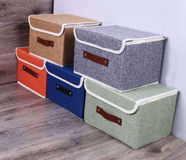 Collapsible Storage Organizer Boxes Cube For Nursery 17*20*26cm Storage for Children's Room, Basket Bins for Home Shelves and Office