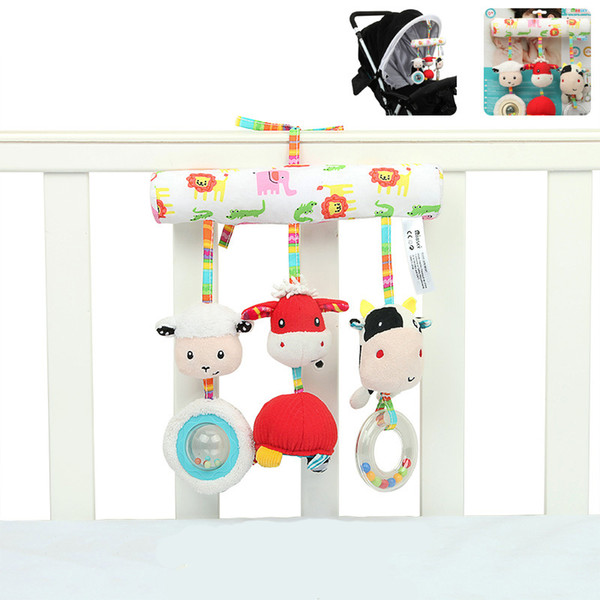 Lovely Baby Toys Animal Cashmere Bed Animal Pendant For Newborn Baby Gift Baby Appease Articles