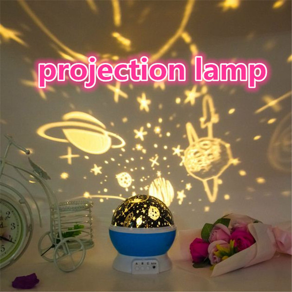 Colorful projecting lamp projector night lamps Cosmos Stars LED projector lamp Night light romantic Gifts ouc2099