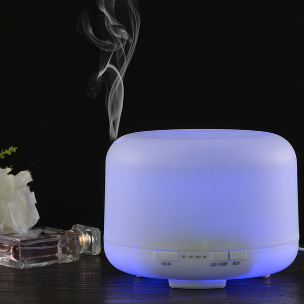 500ml Essential Oil Diffuser Cute Mini Colourful Cool Mist Humidifier For Office Home Baby Room Study Yoga Spa Free Shipping B0240