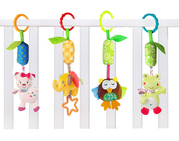 New Campanula cute baby elephant baby trolley swing bedside bell newborn baby toys BB equipment 01 years old