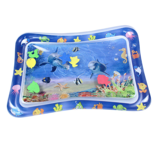 Tummy Time Infant Mats Playmats Floodable & Inflatable Baby Patted Pads Summer Cool Water Cushion