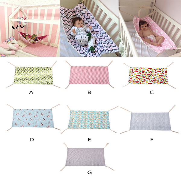 7styles Newborn Crib Infant Hammock Baby Hangmat printed Travel portable Baby Sleeping Bed Detachable Bassinet Crib Hammock 100*70CM DA053