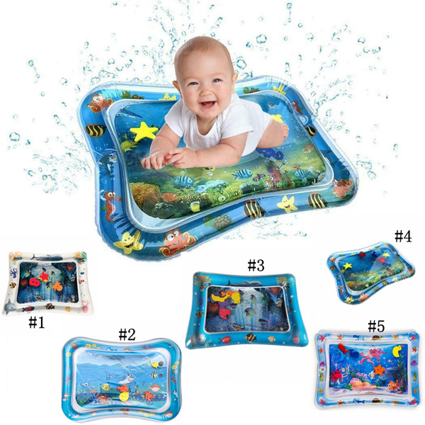 Inflatable Water Cushion Best Baby Toy Home Mats Seat Infant Tummy Time Fun Play Mats Babies 5 different style
