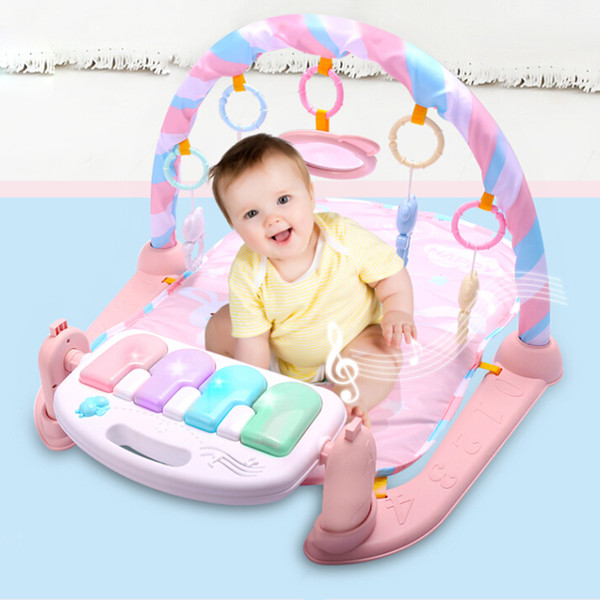 Hot Sale Baby Play Mat Baby GymToys 0-12 Months Soft Lighting Rattles Musical Toys For Babies Brinquedos Play Piano Gym